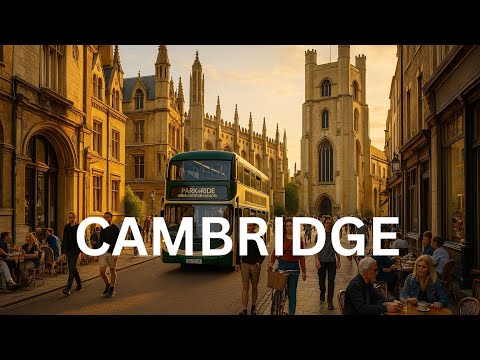 Cambridge UK Walking Tour | Historic University Town