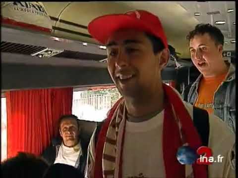 Ambiance à Nîmes avant la finale de la Coupe de France 1996