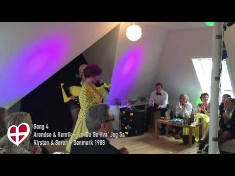OlgaVision 2016:  Arendse & Henrik - Ka' Du Se Hva' Jeg Sa'