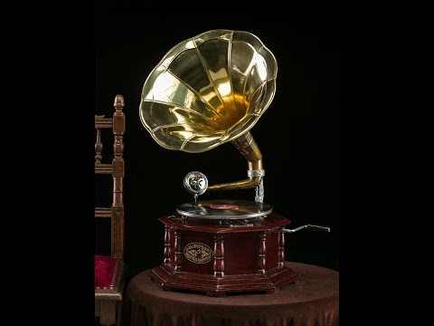 Aubaho GmbH nostalgisches Grammophon Antik-Stil Deko im Auktionshaus Bad Homburg Shop