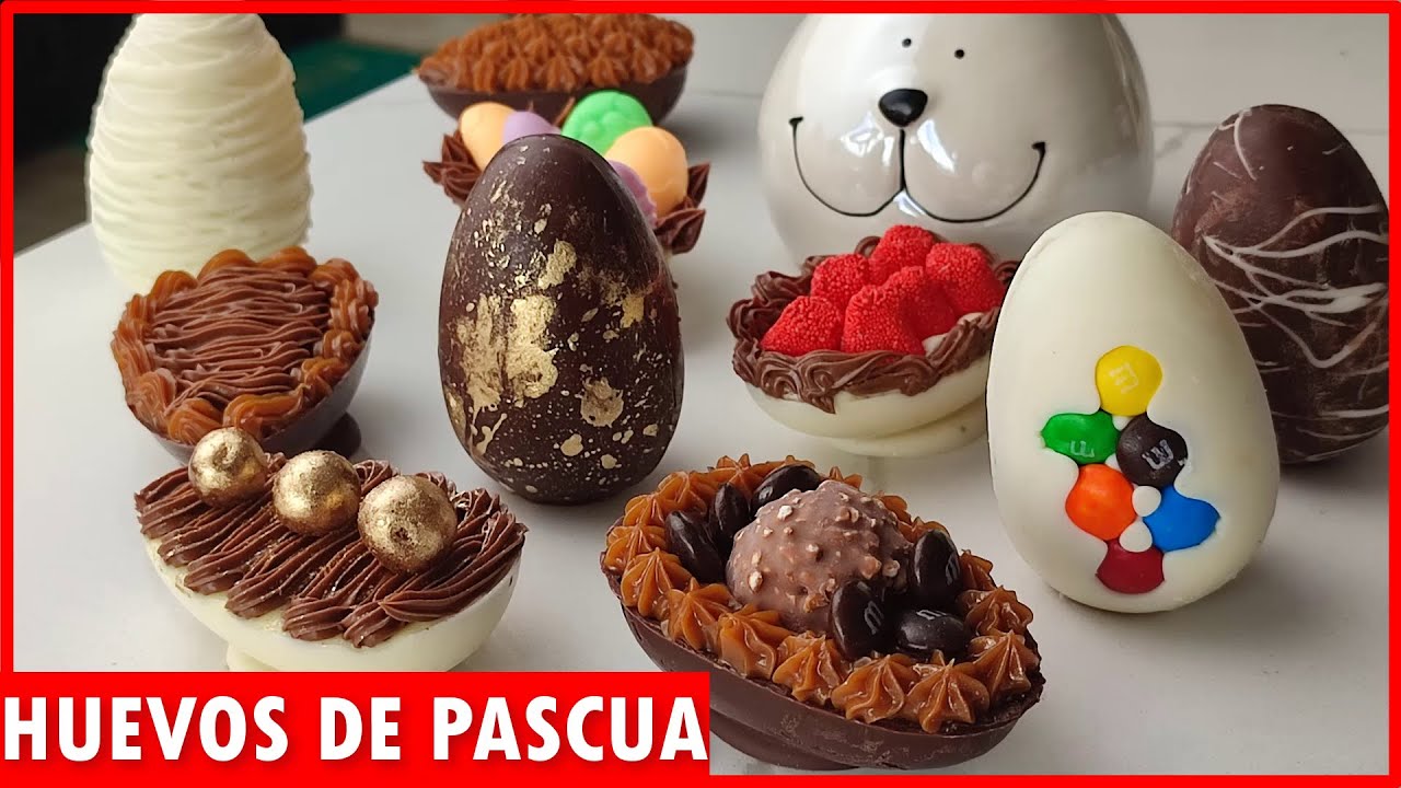 HUEVOS DE PASCUA para VENDER postre Fácil para GANAR DINERO!!!