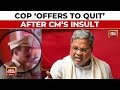 Karnataka CM S Attempt To Slap Senior Police Officer Sparks Controversy India Today