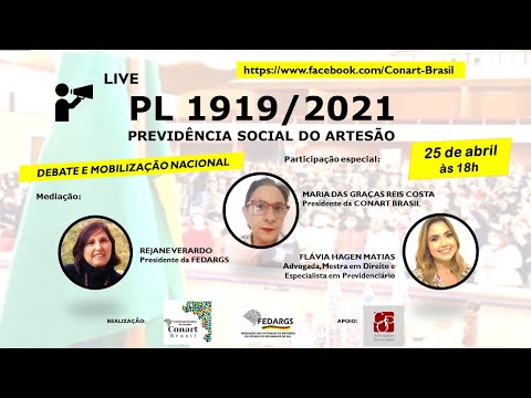 LIVE PL 1919/2021 PREVIDÊNCIA SOCIAL DO ARTESÃO
