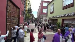 preview picture of video 'Procesión Domingo de Pascua Resurrección 2015 Puerto de la Cruz (I)'