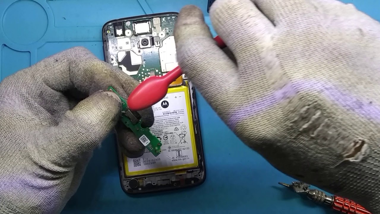 Motorola Moto G7/Moto G7 Play No Carga No Enciende Solución Puerto Carga