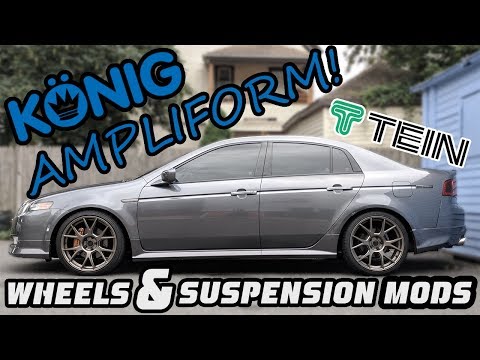 Konig Ampliform on my Acura TL?! Wheels and Suspension Mods