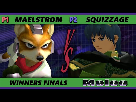S@X 436 Winners Finals - squizzage (Marth) Vs. Maelstrom (Fox) Smash Melee - SSBM