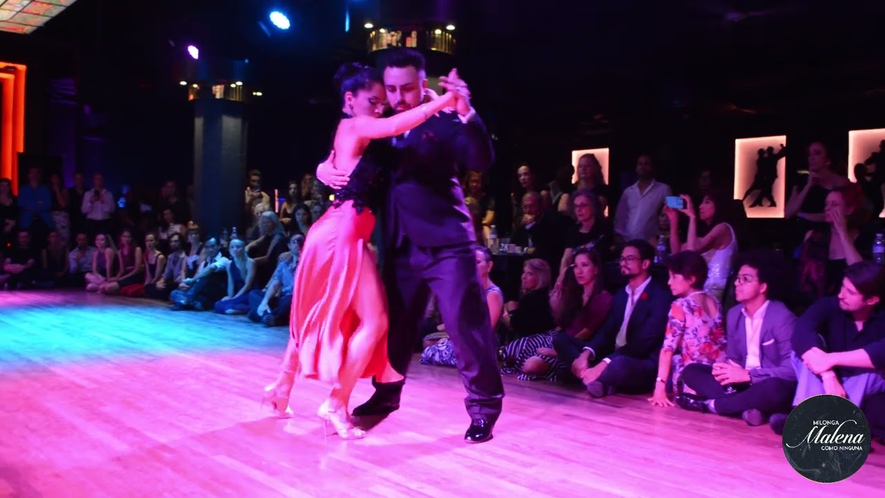 Clarisa Aragón & Jonathan Saavedra en el marco de Argentina Tango Salón Festival en Milonga Malena 1