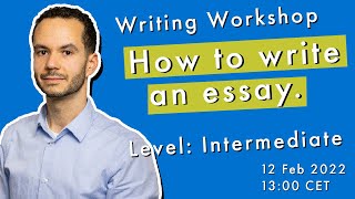 Argumentative Essay Writing Workshop in 60 Minutes