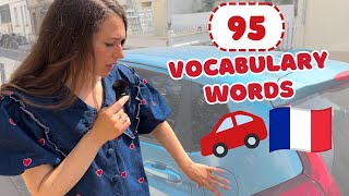 Vocabulaire sur la voiture - 95 mots