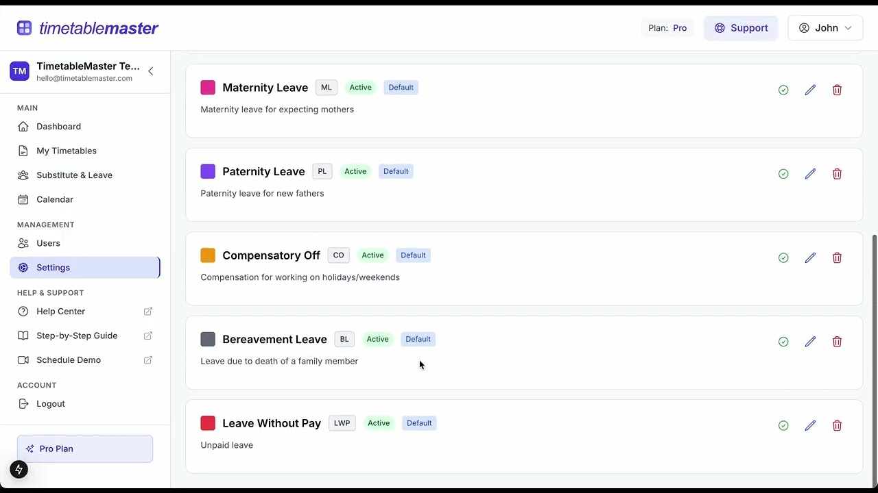 How to Create School Timetables, Manage Cover Teachers and Staff Leaves | TimetableMaster Tutorial