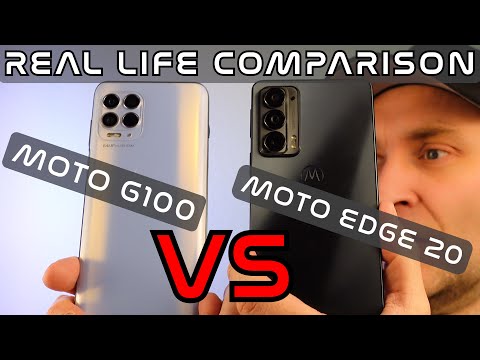 Moto G100 vs Motorola Edge 20  - Real World comparison