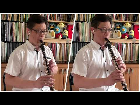 The Pink Panther for 2 Clarinets, by Mancini, cls by James Chen, Demo, 2021 Clarinet Summer School