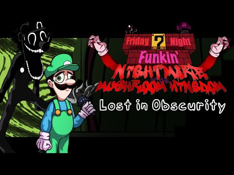 FNF Lost in Obscurity - VS Faker Luigi / Beyond Human.exe | FNF Nightmare of The Mushroom Kingdom