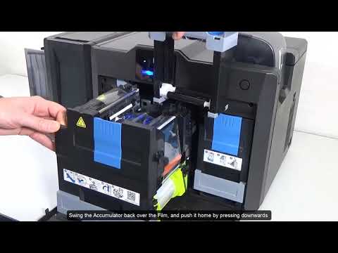 FARGO HDP6600 How to Calibrate the Film Sensor
