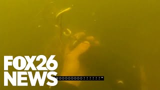 Underwater treasure hunter recovers prosthetic arm for man at Millerton Lake