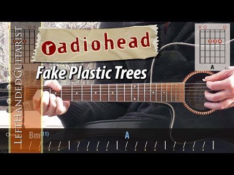 Radiohead - Fake Plastic Trees | guitar lesson