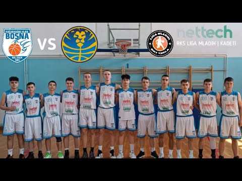 KK BOSNA KALESIJA VS KK LIONS TUZLA | RKS LIGA MLADIH | KADETI | nettech
