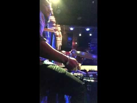 Nat Stokes on drums for Karina Iglesias and the Nu-Thang covering Stevie Wonder's "Overjoyed"