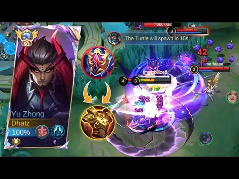 USE THIS COUNTER BUILD AGAINST GLOO! | YU ZHONG BEST BUILD - MLBB