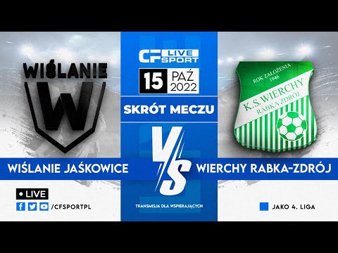 Skrót meczu: Wiślanie Jaśkowice - Wierchy Rabka-Zdrój 15.10.2022