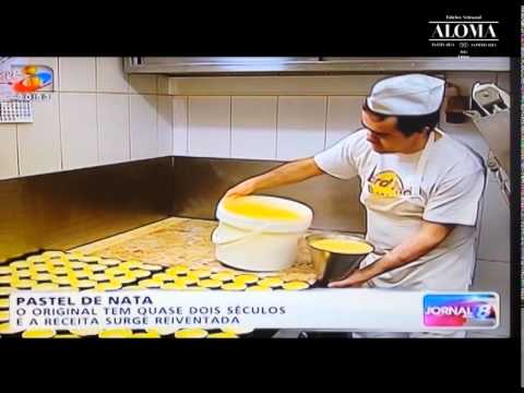 Pastelaria Aloma no Jornal das 8 - TVI - 29 de Março - Melhor Pastel de Nata de Lisboa