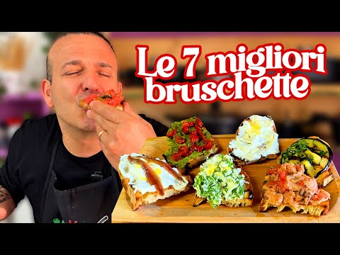 Le MIGLIORI BRUSCHETTE per l’Estate – Facili, Veloci e Gustose! ☀️ La mia classific