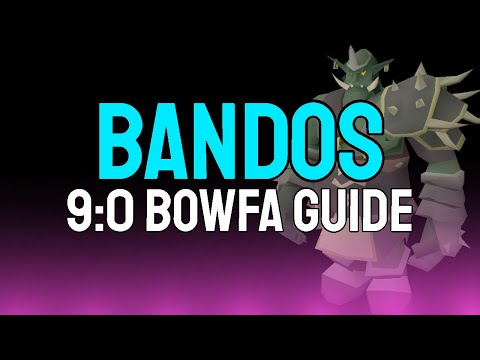 OSRS 2023 | 9:0 BANDOS BOWFA EASY BEGINNERS GUIDE | #OSRS
