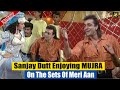 Sanjay Dutt Enjoying MUJRA On The Sets Of Meri Aan 1993 BOLLYWOOD FLASHBACK