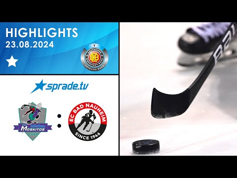23.08.2024 - Highlights - ESC Moskitos Essen vs. EC Bad Nauheim