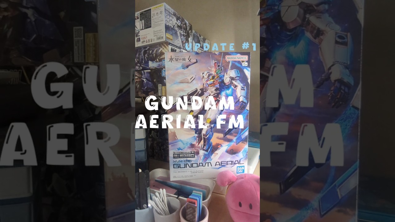 Gundam Aerial FM - Progress Report 1 #gundammodelkits #gundambuilder #gunpla #gundam #ガンプラ
