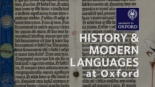 preview picture of video 'History and Modern Languages at Oxford University'