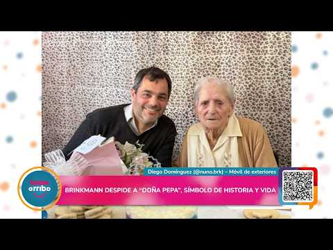 PROFUNDO PESAR: Brinkmann despide a "Doña Pepa" a los 105 años