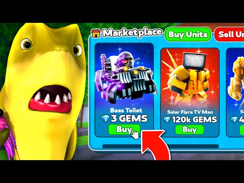 How To Unlock EVERY NEW UNIT in Toilet Tower Defense!