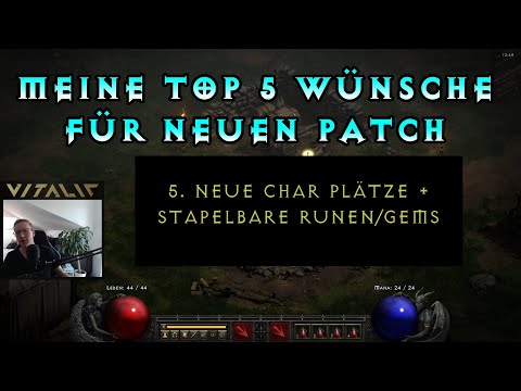 Meine Top 5 Patch Wunschliste für Diablo 2 Resurrected