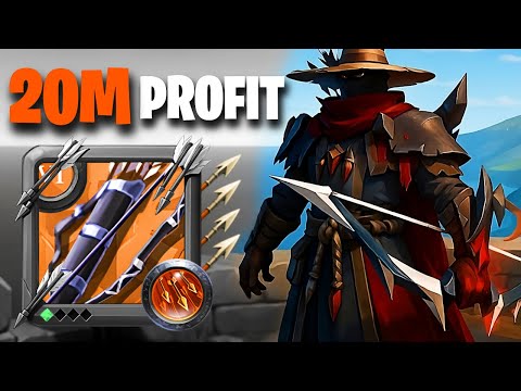 20 Million in 3 Hours with Longbow SOLO PVP | Albion Online