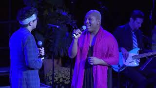 L. Morgan Lee &amp; George Salazar - &quot;Suddenly Seymour&quot; - Broadway Stands Up For Freedom 2018