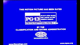 Reading the PG 13 rating