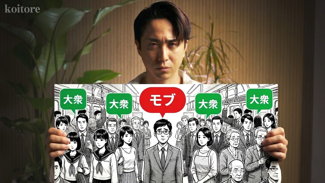 【大衆の中の一人ではモテない理由】存在だけで空気を変える男になる方法