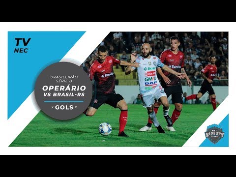 Gols de #Operário 1 x 2 #Brasil pela #SérieB - TV NEC