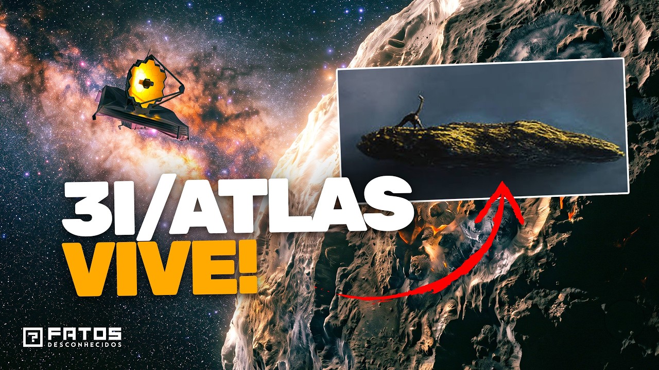ELE AINDA ESTÁ AQUI! O 3I/ATLAS acaba de surpreender a NASA...