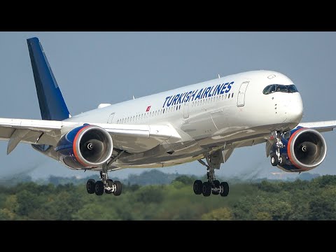 60 MINUTES PURE AVIATION - AIRBUS A380 LANDING, BOEING 747 ... (4K)