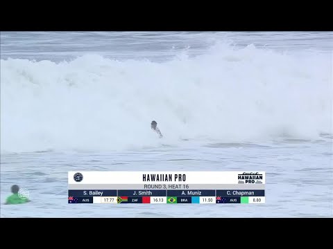 Hawaiian Pro, Men's Qualifying Series - Round 3 heat 16