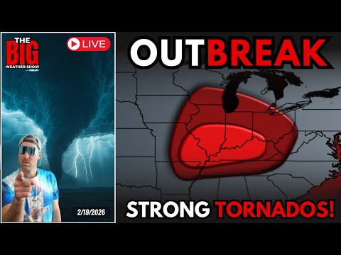 🔴 LIVE: Tracking the Tornado Threat Today | The BIG Weather Show