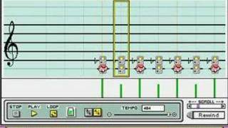 Wing Dungeon from Zelda: Oracle of Ages (Mario Paint)