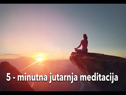 5 - minutna jutarnja meditacija 💫☀️
