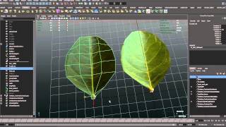 Maya Dynamics tutorial - Bursting through leaf hedges & sticky vines - Part 1