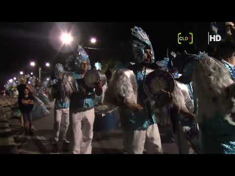 ARRAZASAMBA, SCOLA DE SAMBA DE SAN JOSÉ DE MAYO, PASAJE POR EL DESFILE DEL CARNAVAL PUNTAS DE VALDÉZ