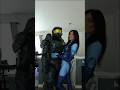 Suiting Up For Cortana Master Chief Armor Masterchief Halo Cortana Cosplayers Shorts