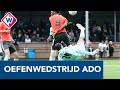Doelpunten van de eerste oefenwedstrijd van ADO Den Haag - OMROEP WEST